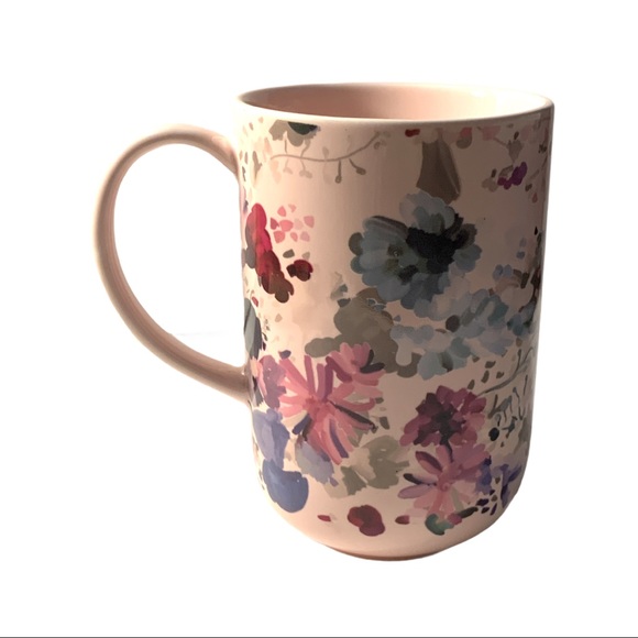 NWT Indigo Winter Floral Tea Collectible Mug Cup 14 oz Stainless Steel Infuser - Picture 4 of 7